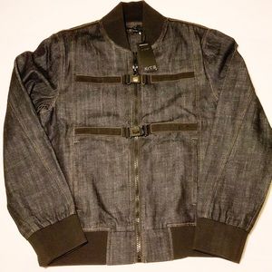 KITE CLUB Denim Jacket with Buckles NWT Men’s M